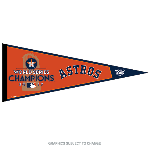 Houston Astros: Pennant - MLB Outdoor Graphic 24W x 9H